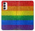S2683 Rainbow LGBT Pride Flag Hülle Schutzhülle Taschen für Samsung Galaxy S23