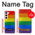 S2683 Rainbow LGBT Pride Flag Hülle Schutzhülle Taschen für Samsung Galaxy S23