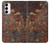 S2714 Rust Steel Texture Graphic Printed Hülle Schutzhülle Taschen für Samsung Galaxy S23