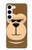 S2721 Cute Grumpy Monkey Cartoon Hülle Schutzhülle Taschen für Samsung Galaxy S23