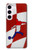 S2993 Croatia Football Soccer Hülle Schutzhülle Taschen für Samsung Galaxy S23