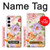 S3035 Sweet Flower Painting Hülle Schutzhülle Taschen für Samsung Galaxy S23