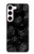 S3153 Black Roses Hülle Schutzhülle Taschen für Samsung Galaxy S23