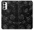 S3153 Black Roses Hülle Schutzhülle Taschen für Samsung Galaxy S23