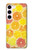 S3408 Lemon Hülle Schutzhülle Taschen für Samsung Galaxy S23