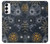 S3702 Moon and Sun Hülle Schutzhülle Taschen für Samsung Galaxy S23