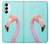S3708 Pink Flamingo Hülle Schutzhülle Taschen für Samsung Galaxy S23