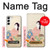 S0889 Japan Art Kimono Hülle Schutzhülle Taschen für Samsung Galaxy S23 Plus