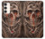 S1675 Skull Blood Tattoo Hülle Schutzhülle Taschen für Samsung Galaxy S23 Plus