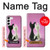 S1832 Love Cat Hülle Schutzhülle Taschen für Samsung Galaxy S23 Plus