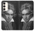 S1930 Beethoven Hülle Schutzhülle Taschen für Samsung Galaxy S23 Plus