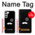 S1946 Sir Mustache Minimalism Hülle Schutzhülle Taschen für Samsung Galaxy S23 Plus