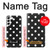 S2299 Black Polka Dots Hülle Schutzhülle Taschen für Samsung Galaxy S23 Plus