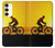 S2385 Bicycle Bike Sunset Hülle Schutzhülle Taschen für Samsung Galaxy S23 Plus