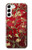 S2414 Red Blossoming Almond Tree Van Gogh Hülle Schutzhülle Taschen für Samsung Galaxy S23 Plus