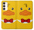 S2760 Yellow Duck Tuxedo Cartoon Hülle Schutzhülle Taschen für Samsung Galaxy S23 Plus S2760 Yellow Duck Tuxedo Cartoon Hülle Schutzhülle Taschen für Samsung Galaxy S23 Plus