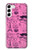 S2885 Paris Pink Hülle Schutzhülle Taschen für Samsung Galaxy S23 Plus