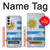 S2995 Uruguay Football Soccer Hülle Schutzhülle Taschen für Samsung Galaxy S23 Plus