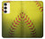 S3031 Yellow Softball Ball Hülle Schutzhülle Taschen für Samsung Galaxy S23 Plus