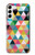 S3049 Triangles Vibrant Colors Hülle Schutzhülle Taschen für Samsung Galaxy S23 Plus