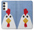 S3254 Chicken Cartoon Hülle Schutzhülle Taschen für Samsung Galaxy S23 Plus