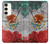 S3314 Mexico Flag Vinatage Football Graphic Hülle Schutzhülle Taschen für Samsung Galaxy S23 Plus