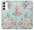 S3494 Vintage Rose Polka Dot Hülle Schutzhülle Taschen für Samsung Galaxy S23 Plus