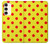 S3526 Red Spot Polka Dot Hülle Schutzhülle Taschen für Samsung Galaxy S23 Plus