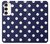 S3533 Blue Polka Dot Hülle Schutzhülle Taschen für Samsung Galaxy S23 Plus