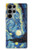 S0213 Van Gogh Starry Nights Hülle Schutzhülle Taschen für Samsung Galaxy S23 Ultra