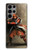 S0796 Japan Red Samurai Hülle Schutzhülle Taschen für Samsung Galaxy S23 Ultra