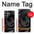 S1598 Black Rose Hülle Schutzhülle Taschen für Samsung Galaxy S23 Ultra