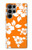 S2245 Hawaiian Hibiscus Orange Pattern Hülle Schutzhülle Taschen für Samsung Galaxy S23 Ultra