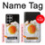 S2695 Fried Egg Hülle Schutzhülle Taschen für Samsung Galaxy S23 Ultra