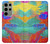 S2942 Brush Stroke Painting Hülle Schutzhülle Taschen für Samsung Galaxy S23 Ultra