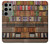 S3154 Bookshelf Hülle Schutzhülle Taschen für Samsung Galaxy S23 Ultra