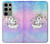 S3256 Cute Unicorn Cartoon Hülle Schutzhülle Taschen für Samsung Galaxy S23 Ultra
