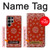 S3355 Bandana Red Pattern Hülle Schutzhülle Taschen für Samsung Galaxy S23 Ultra