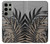 S3692 Gray Black Palm Leaves Hülle Schutzhülle Taschen für Samsung Galaxy S23 Ultra