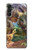 S1290 Dinosaurs T-Rex Hülle Schutzhülle Taschen für Samsung Galaxy A14 5G