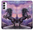 S1461 Unicorn Fantasy Horse Hülle Schutzhülle Taschen für Samsung Galaxy A14 5G