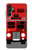 S2058 England British Double Decker Bus Hülle Schutzhülle Taschen für Samsung Galaxy A14 5G