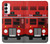 S2058 England British Double Decker Bus Hülle Schutzhülle Taschen für Samsung Galaxy A14 5G