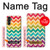 S2362 Rainbow Colorful Shavron Zig Zag Pattern Hülle Schutzhülle Taschen für Samsung Galaxy A14 5G