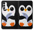 S2631 Cute Baby Penguin Hülle Schutzhülle Taschen für Samsung Galaxy A14 5G
