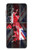 S2936 UK British Flag Map Hülle Schutzhülle Taschen für Samsung Galaxy A14 5G