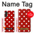 S2951 Red Polka Dots Hülle Schutzhülle Taschen für Samsung Galaxy A14 5G