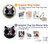 S3054 Cool Cat Glasses Hülle Schutzhülle Taschen für Samsung Galaxy A14 5G