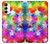 S3292 Colourful Disco Star Hülle Schutzhülle Taschen für Samsung Galaxy A14 5G