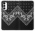 S3363 Bandana Black Pattern Hülle Schutzhülle Taschen für Samsung Galaxy A14 5G